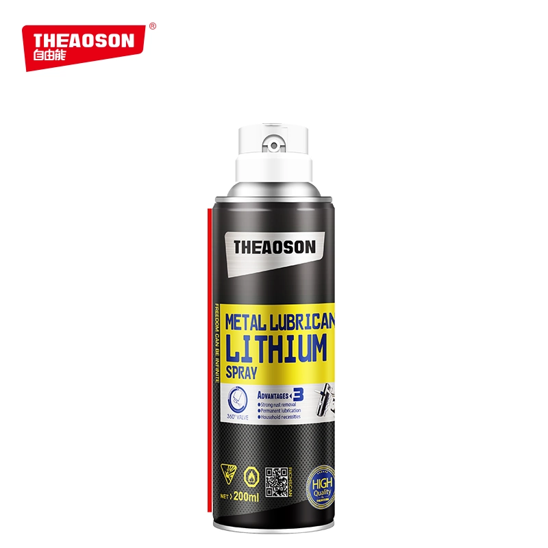 Theaoson Anti Rust Lubricant Metal Lubricant Lithium Spray