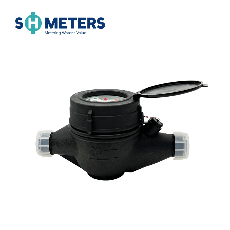 High quality/High cost performance  1/2inch~2inch Reed Switch Domestic Plastic Multi Jet Water Meters