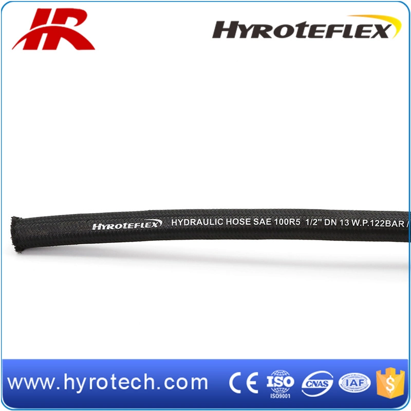 Rubber Hose SAE 100r5 High Pressure Hydraulic Hose for Construction Machine Oil Return System