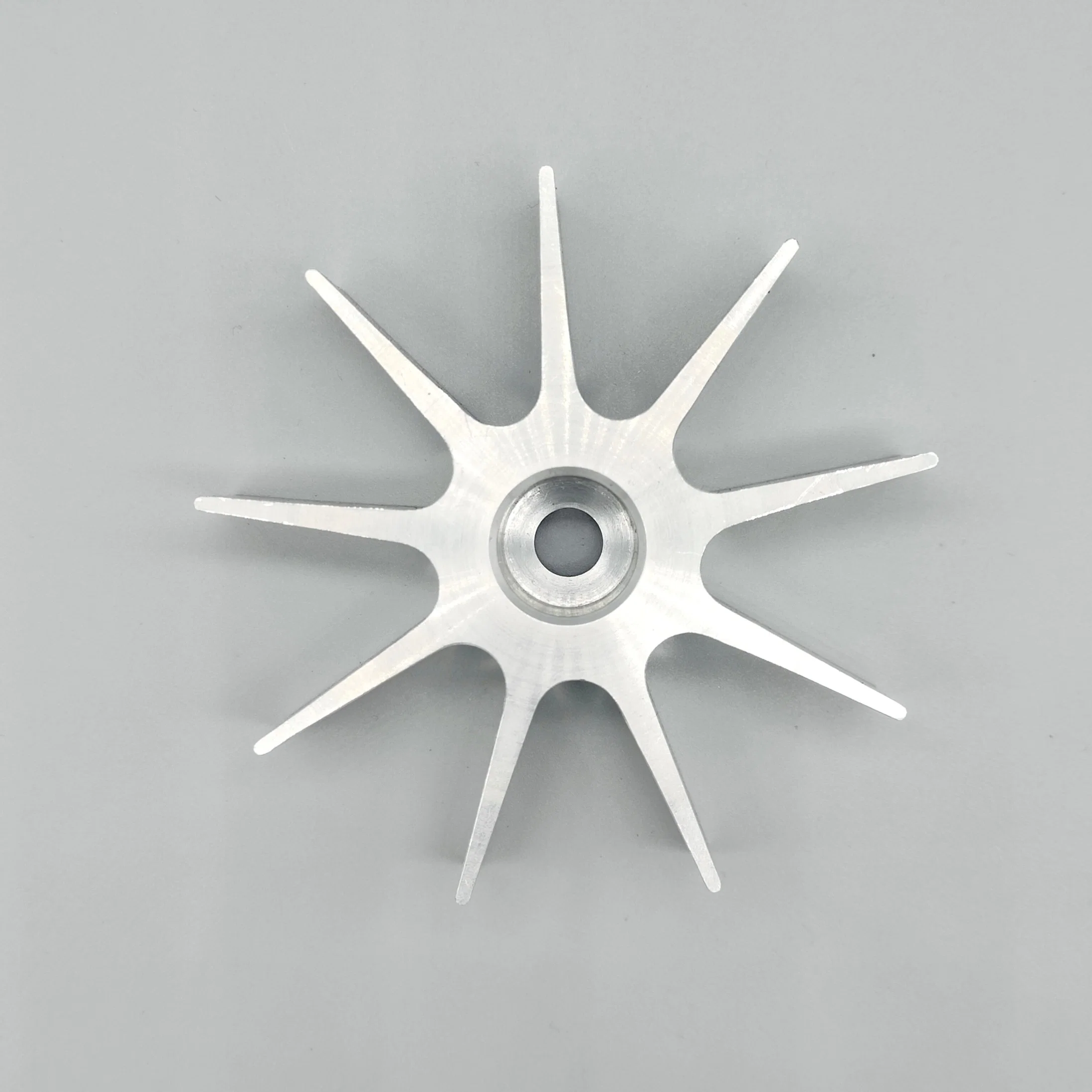 Aluminum Alloy Fan Custom Design Precision CNC Machining Parts