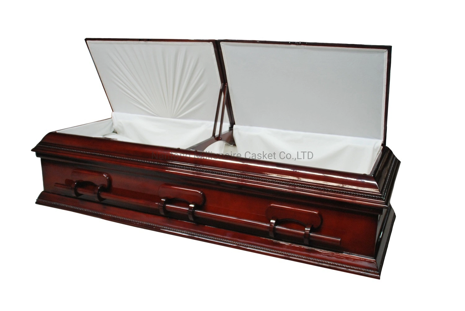 Poplar Wood Honey Color Funeral Wholesale/Supplier Casket