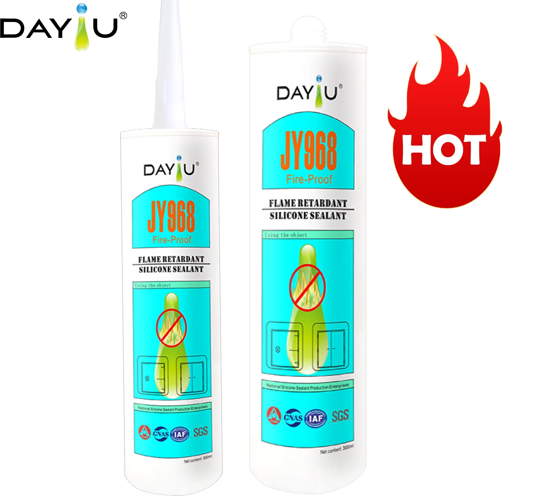 Fire-Proof Silicone Sealant Onsale Jy968 Fire-Proof Silicone Sealant Hotsale
