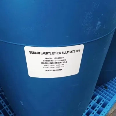 Factory Supply Sodium Lauryl Ether Sulphate 70% SLES CAS 68585-34-2