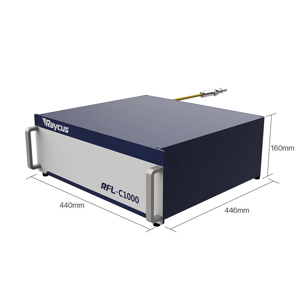 1000W Raycus Single Module Cw Fiber Laser Source for Fiber Cutting Rfl-C1000