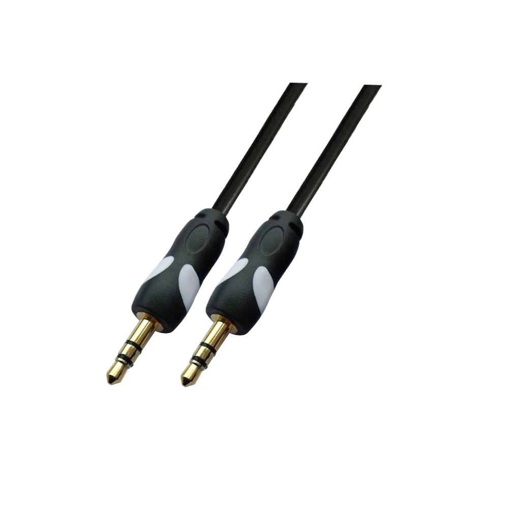 Hochwertiges 3,5mm Stereo Jack Aux Audio Kabel Stecker auf Männlich für Auto-Kopfhörer