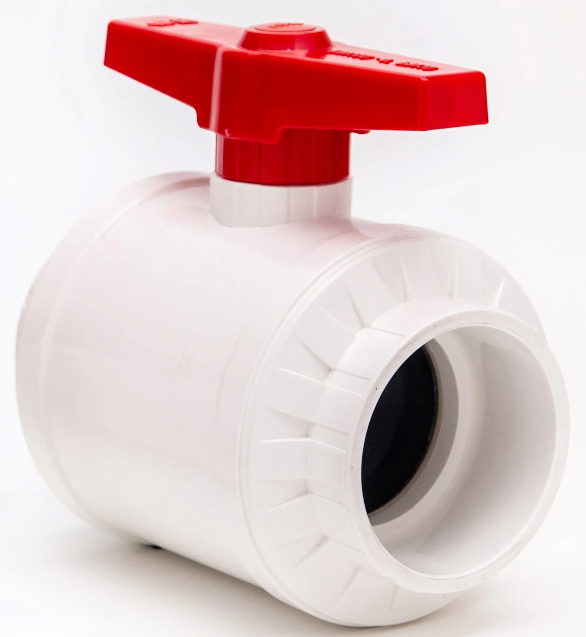 High quality/High cost performance  Plastic Irrigation Full Bore Socket Water Ball Valve PVC 2 Piece Manual Handle Thread Ball Valve UPVC Compact Female Threaded Ball Valve