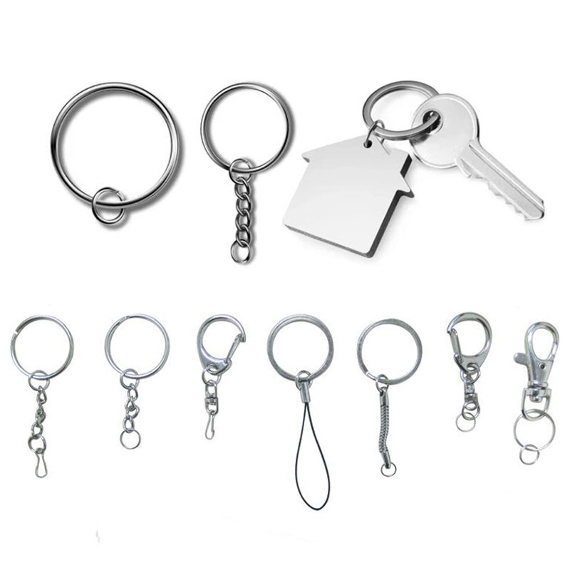 Promotional Gift Metal Key Ring DIY Keychain Key Chain Accessories