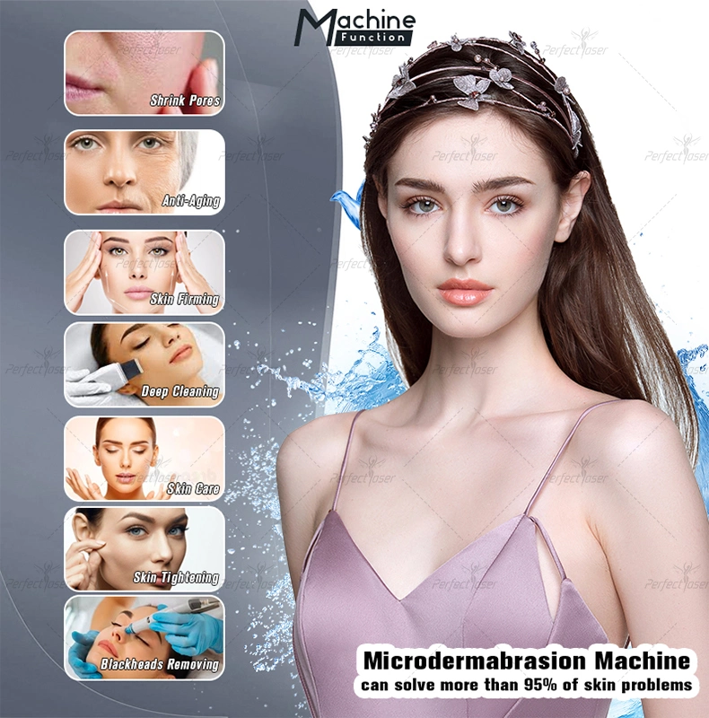 CE/FDA/RoHS oxigénio Hydra Peeling Jet Microdermabrasion Facial Comedões Equipamento de remoção