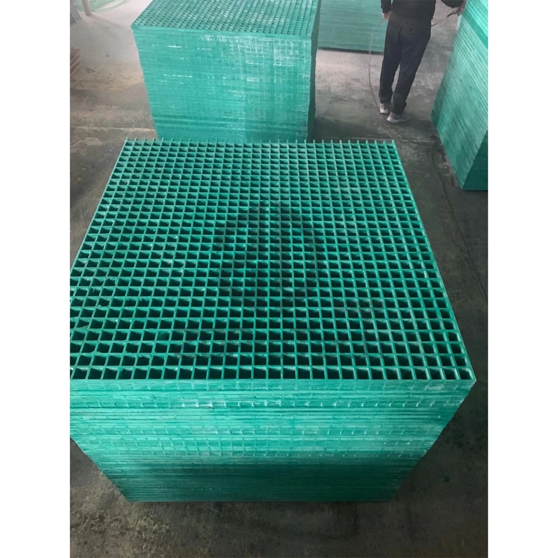 Anti Oxidation FRP Molded Plastic Grating Sheet for Chemical Industry