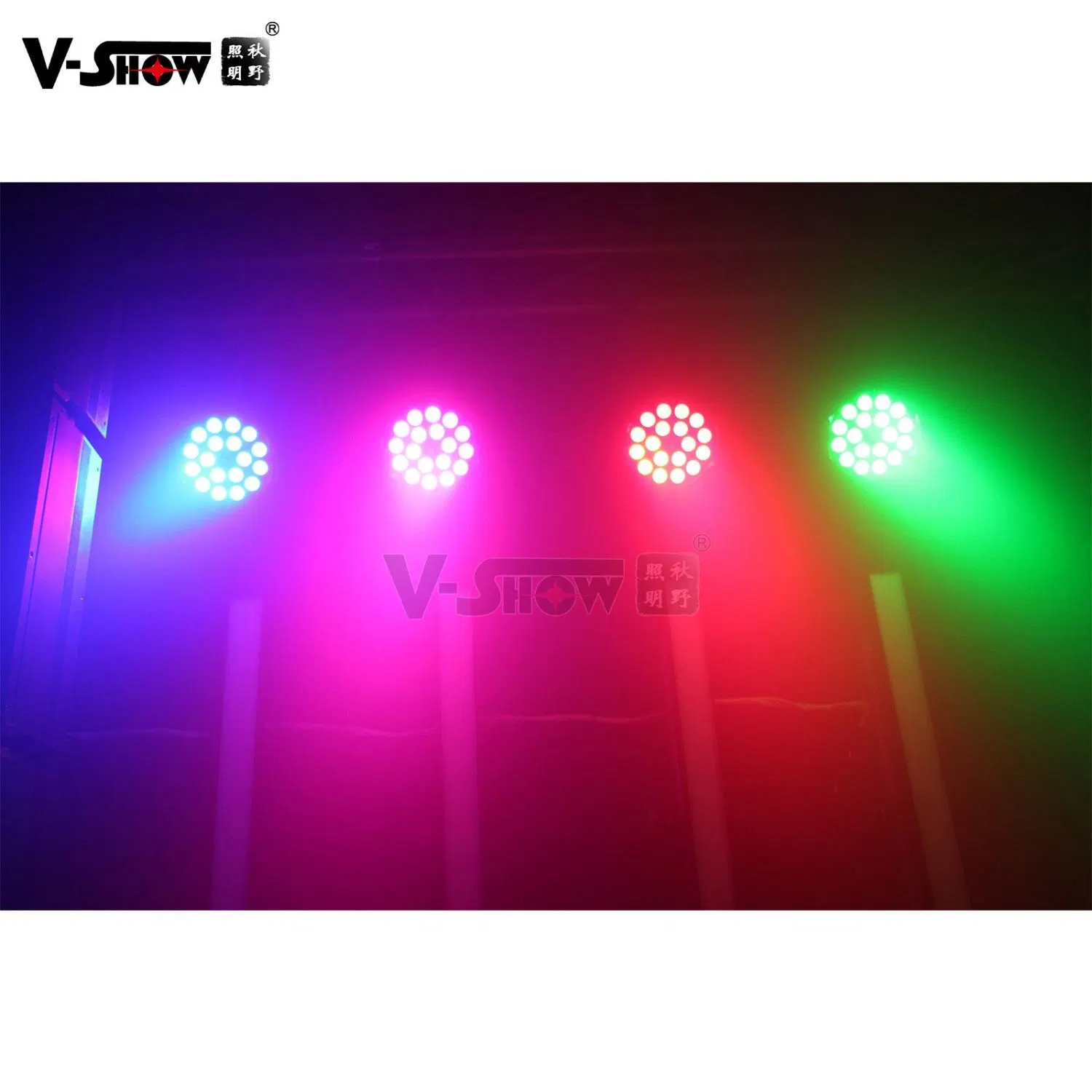 V-Show 18* 18W RGBWA Indoor PAR LED PAR Zoom Stage PAR Light DJ Disco