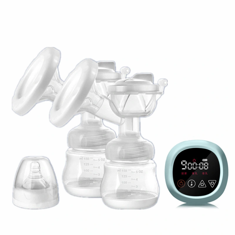 BPA Free Portable Silicone Baby Feeding Electric Breast Milk Feed Pump