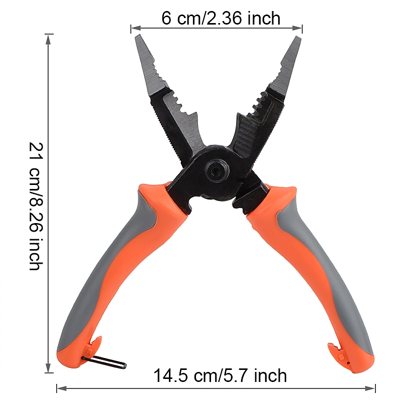 Hand Tool Combination Pliers with Insulated Handle