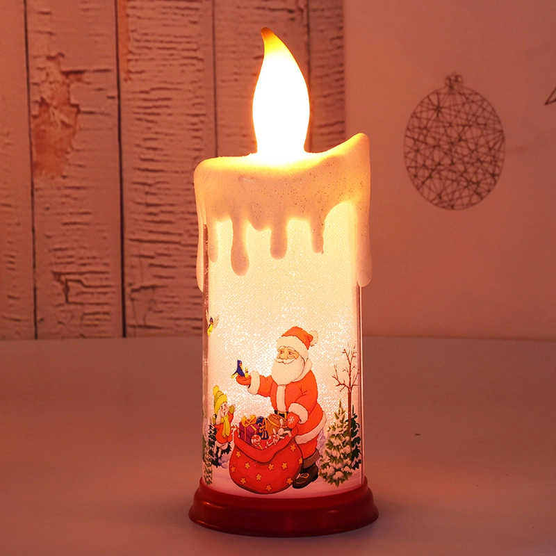 Velas LED de Navidad/Halloween Luz de vela operada por batería para decoraciones de Navidad