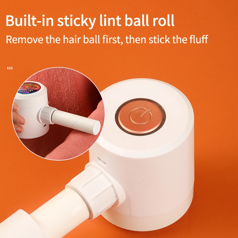 2 in 1 Lint Remover Roller Rechargeable Lint Remover with Sticky Roller Fabric Shaver