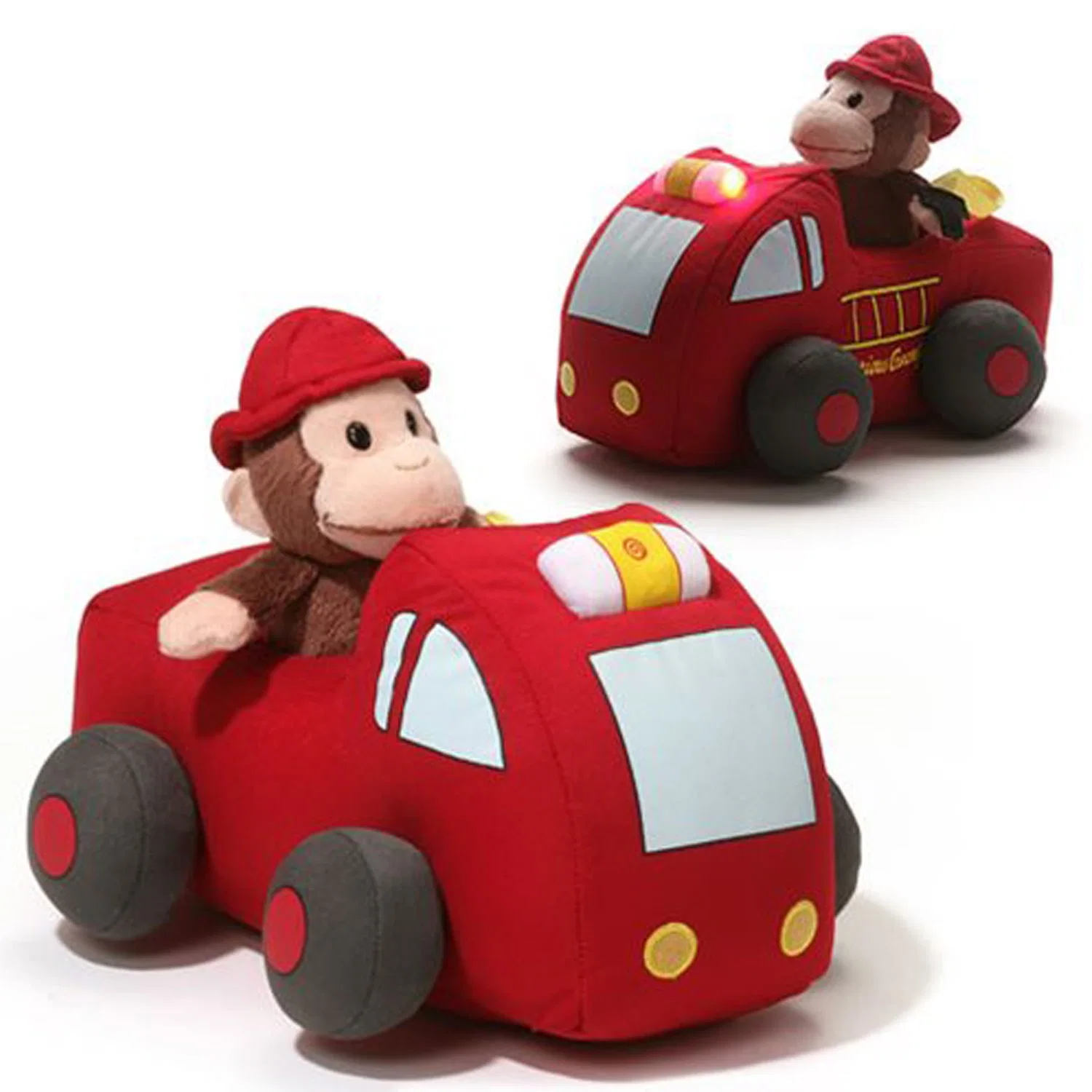 Plush Stuffed Police Car Children Toys Vehicle