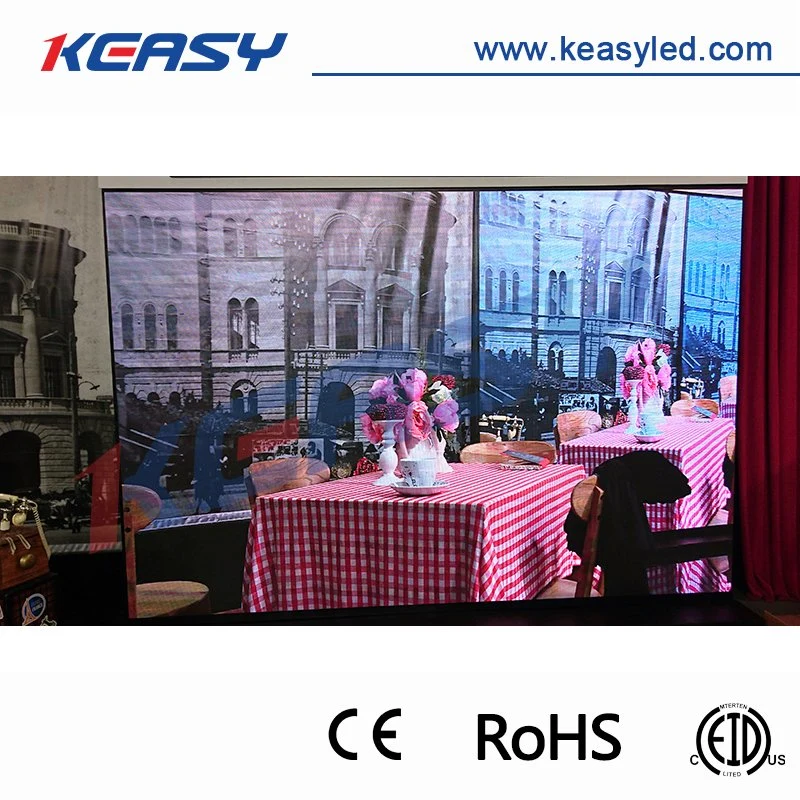 Indoor P2.84 Full Color LED Display with 250*250mm Front Service Module for Supermarket