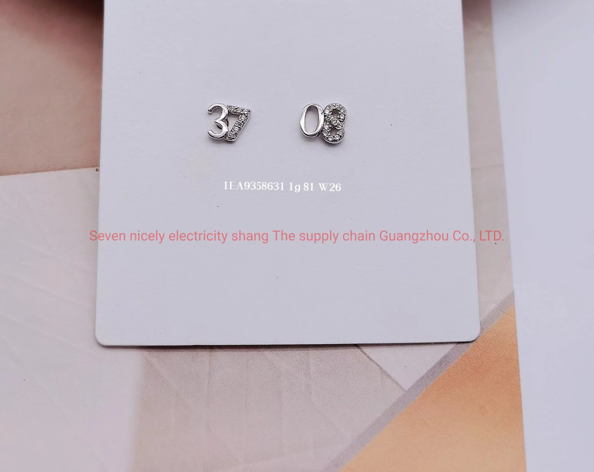 Custom Jewellery Fashion Design High quality/High cost performance  OEM ODM Women Accessories Earrings 925 Sterling Silver