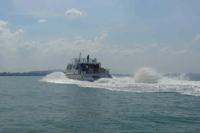 Bateau de passagers en aluminium professionnel 14m Catamaran Ferry de Allheart Marine