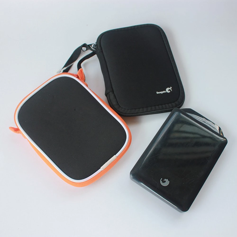 Mochila para computador portátil em neopreno personalizada estojo de manga SATA HDD 2.5