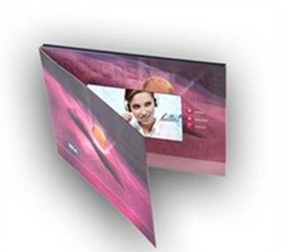 LCD Screen Video Greeting Card for Event Promotion Gifts