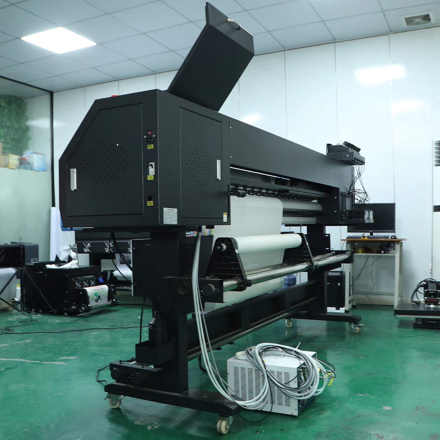 1,8/3,2m rollo de impresora UV a rollo I3200heads para poliéster PP Máquina de impresión digital de inyección de tinta de materiales de PVC