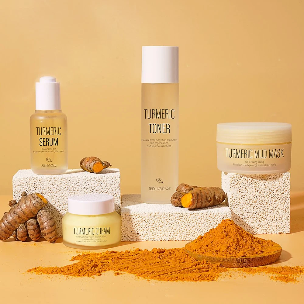 Kit de soin nourrissant pour la peau turmérique