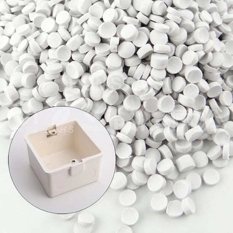 CPVC Compound Granules CPVC Grain Particle CPVC Pellet Raw Material for Pipe Fitting Wholesale/Supplier Factory Price Custom PVC Compound PVC Granule for Socket Material