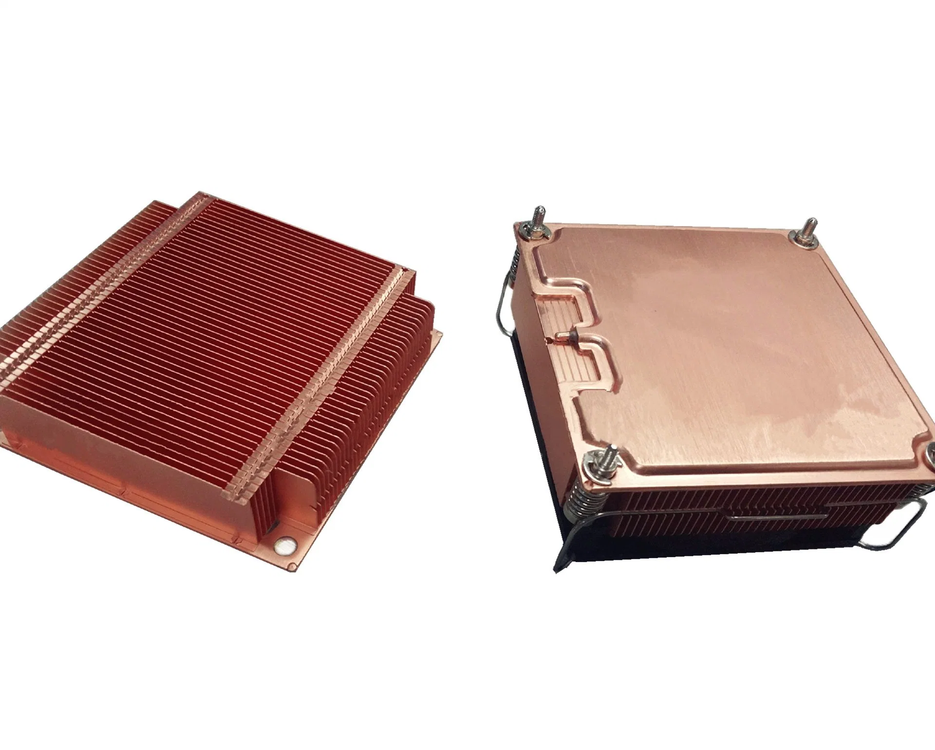 Copper Vapor Chamber Heatsink with Fan for Server Cooling System