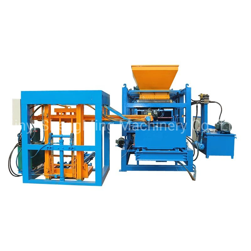 Fully Automatic Cement Fly Ash Concrete Paver Brick Blcok Making Machine Production Line