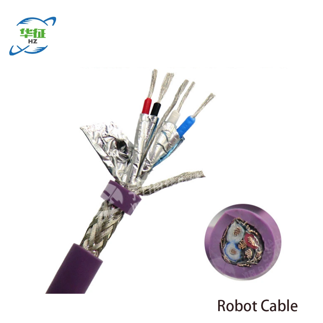 Flexible Copper Conductor TPE Insulation Robot Cable