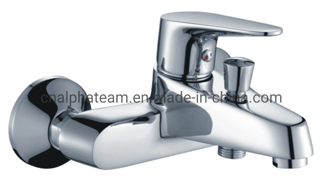 Single Lever Chromed Bathtub Faucet