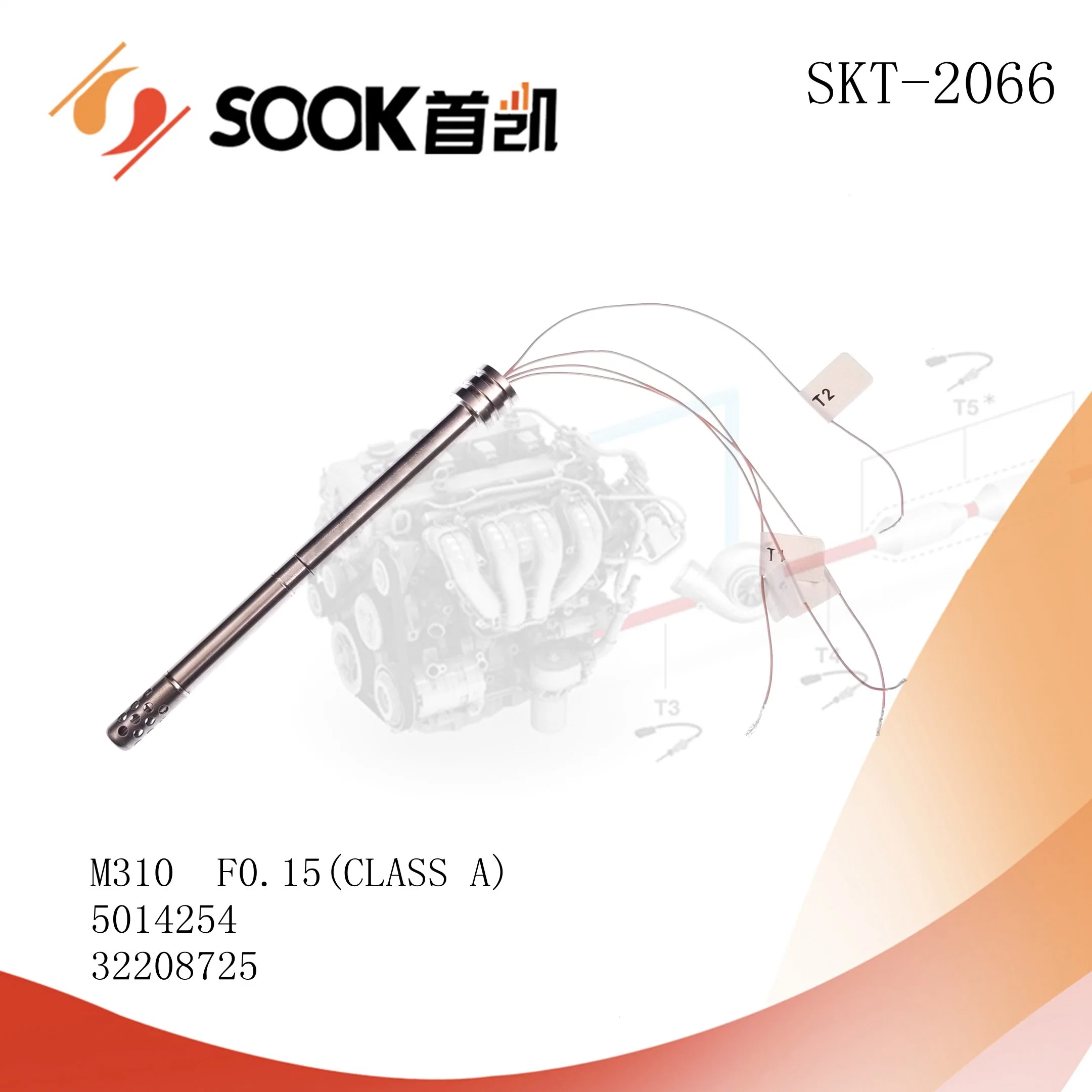 Thermocouple Type OEM: 2604683, 2301359 Exhaust Gas Temperature Sensor for S Cania