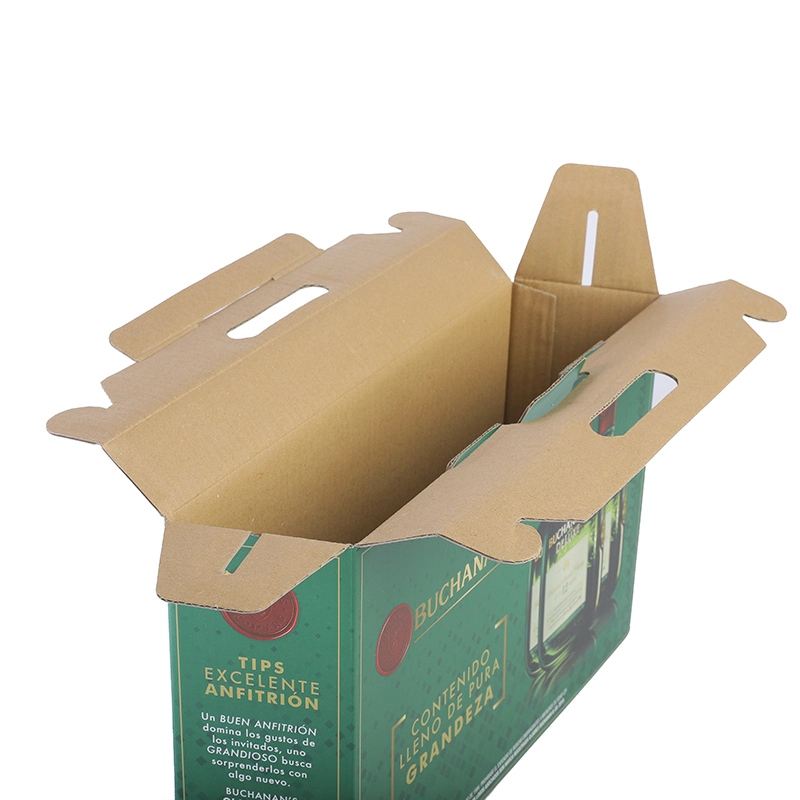 Brand New Wine Corrugated Paper Box with High quality/High cost performance 