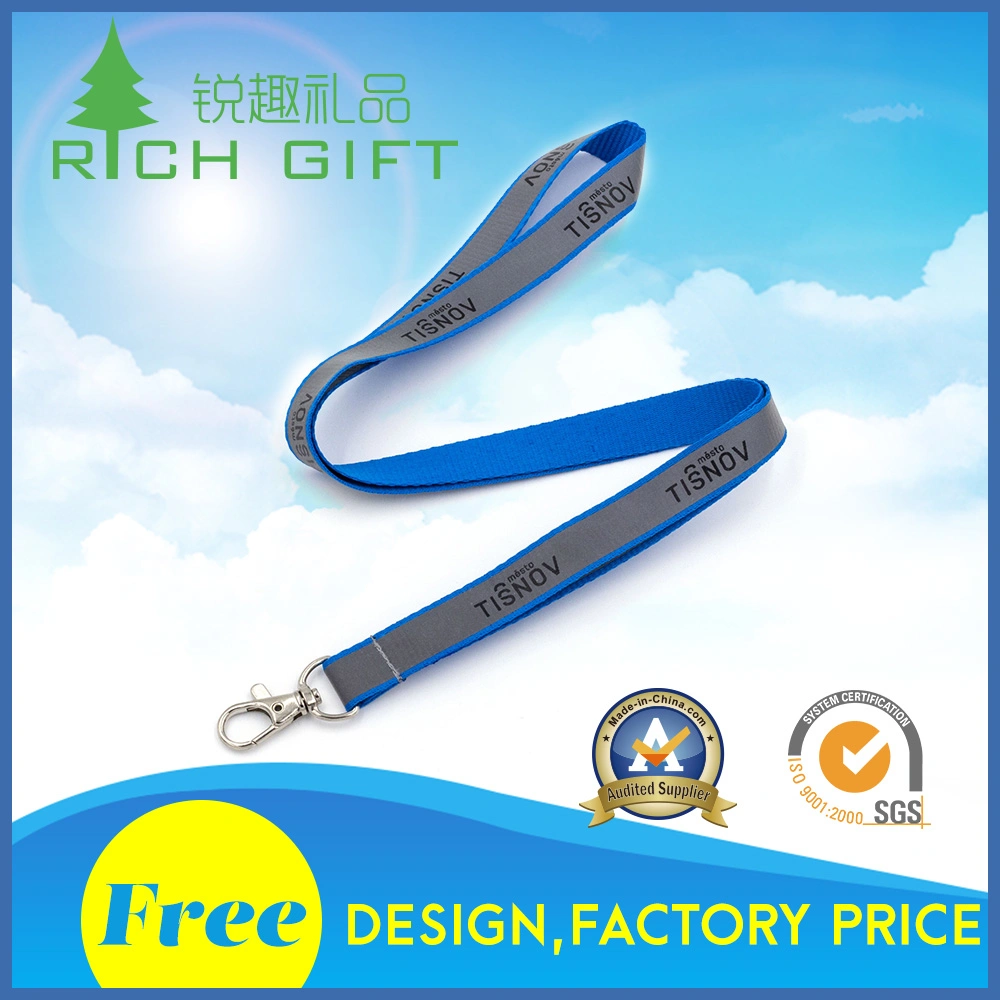 Fábrica de China Wholesale/Supplier Lanyards personalizados con el tarjeta habiente insignias del molinete para artículos de regalo