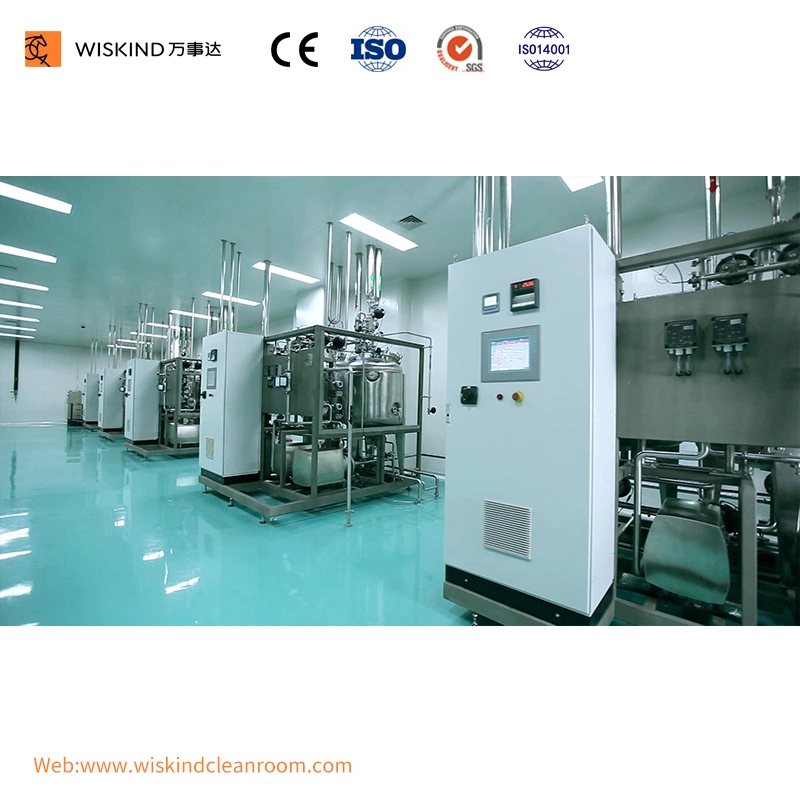 100mm/120mm Rockwool/EPS/PU Handmade Cleanroom for Qilu Pharmaceutical