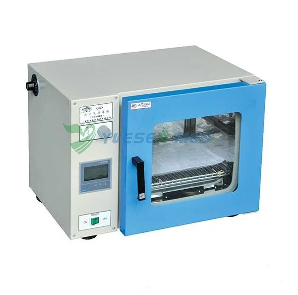 Instrumento de laboratorio Grx-9023A 25L 650W 2 estantes de desinfección de calor seco