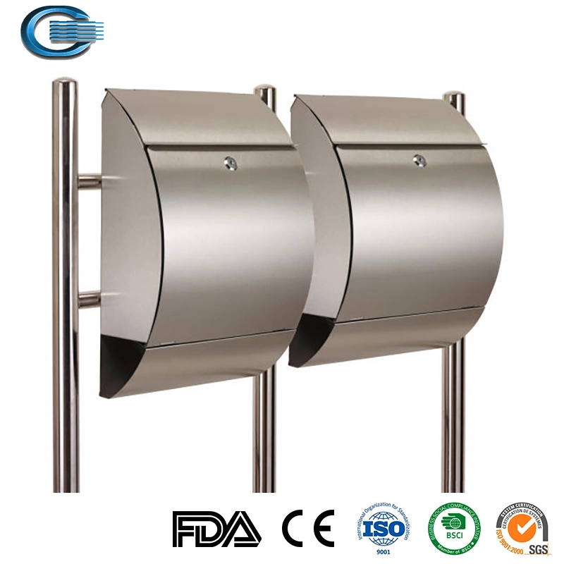 Huasheng Fq-128 Stainless Steel Mailbox, Letterbox, Postbox