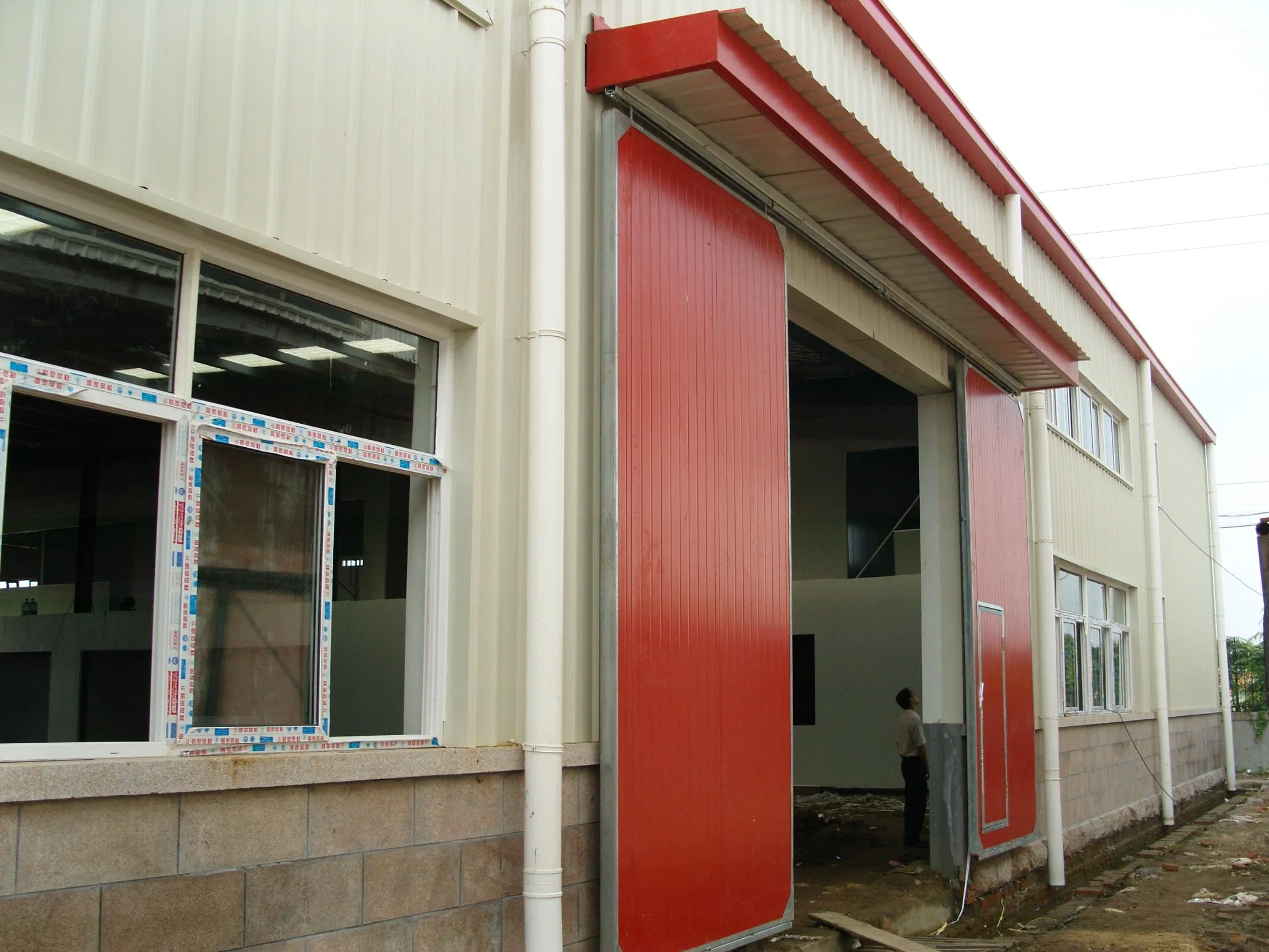 Light Steel Construction Rigid Frame Steel Building Prefabricated Units