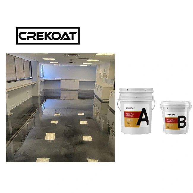 UV Stable Waterproof Concrete Epoxy Resin Copper Metallic Epoxy Floor Coating