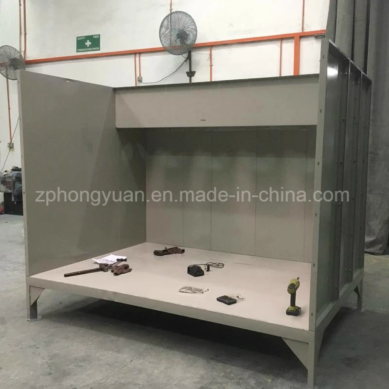 Hongyuan Walk-in Type Powder Coating Booth with Filter Cartridge System