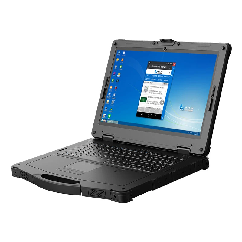 Ordinateur portable robuste Rug PC Ordinateur portable industriel Intel Core I5 I7 11e Windows 10 11 15,6 pouces Ordinateur portable entièrement renforcé Notebook Toughbook Ordinateur portable robuste