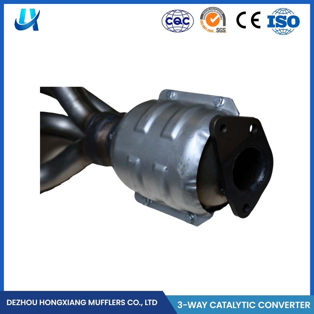 Hongxiang Metallic Catalyst Carrier China Universal High Flow Front Catalytic Converter Factory OEM Customized Long Life Part Catalytic Converter Front Catalyst