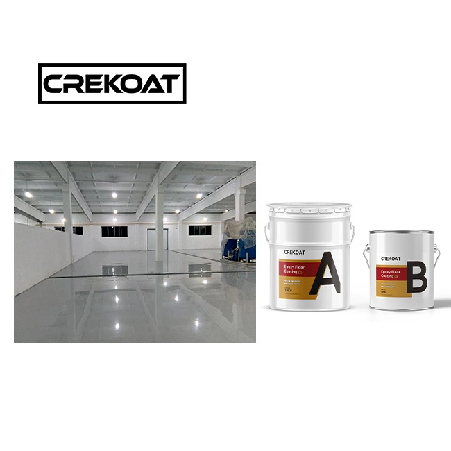 Resina epóxi colorida Textured Grip Industrial Anti-Slip Floor Epoxy Tinta para camadas de aplicação em rolo