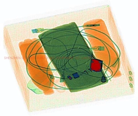 Airport Security Scanner Dual-view X-ray Inspection Screening Equipment