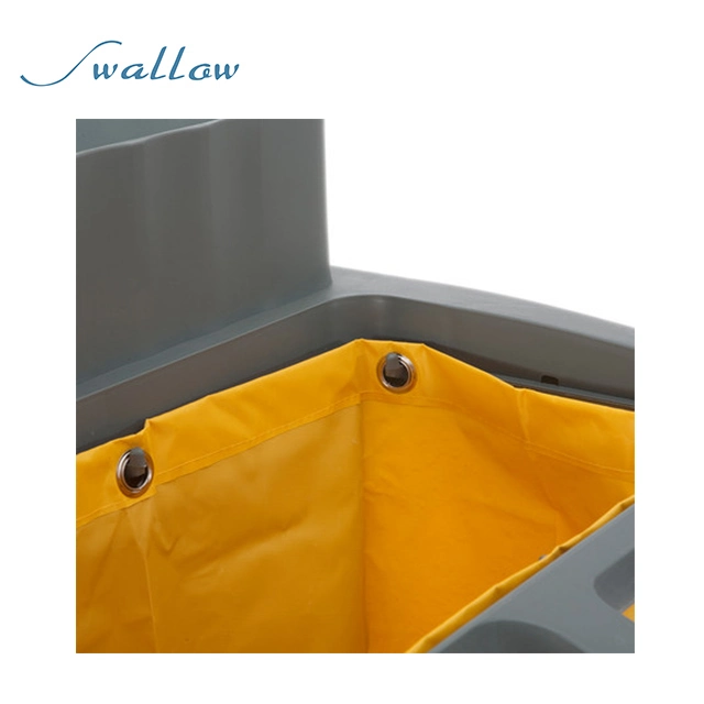 Plastic Linen Janitorial Housekeeping Trolley