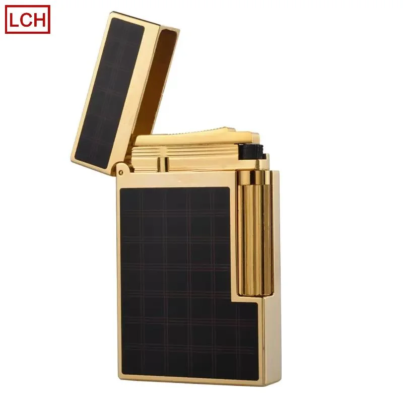 Custom High-Grade Carved Stainless Steel Cigar Aromatherapy Lighter Case Windproof Vintage Style Suitable for Elite Men