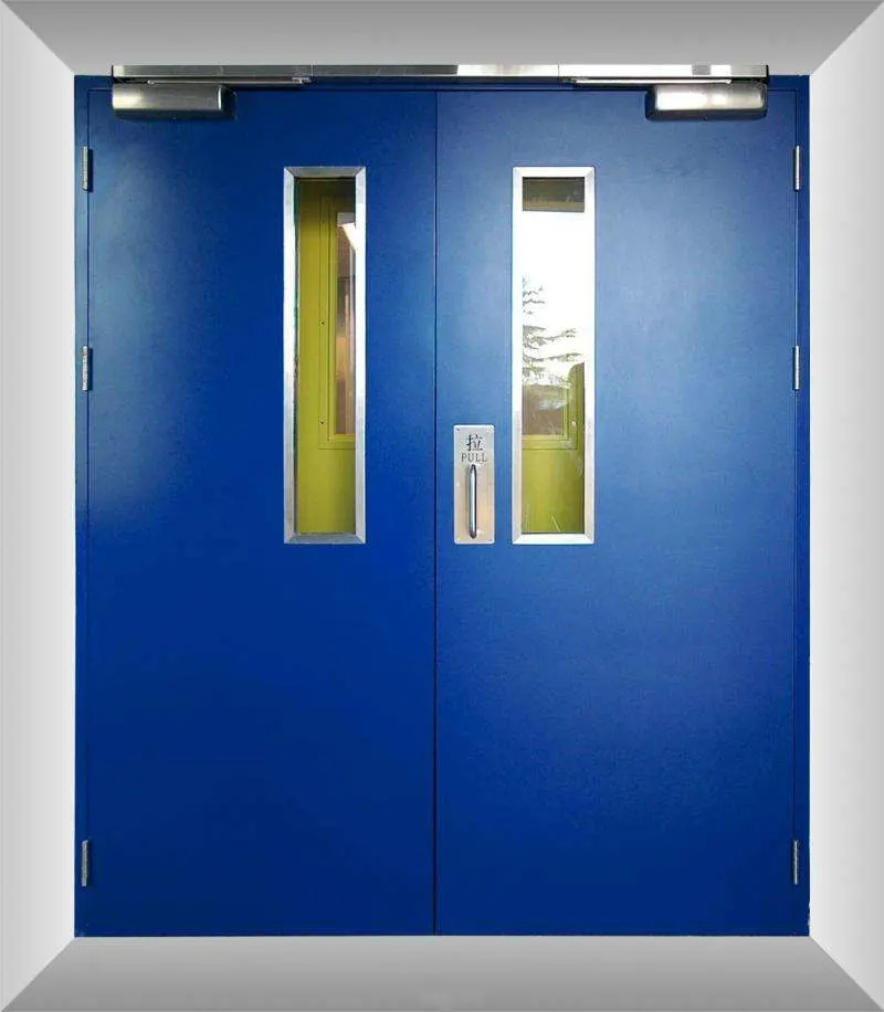 Armored Security Emergency Escape Exit Metal Safety Iron Entrance Interior Steel Exit Gate