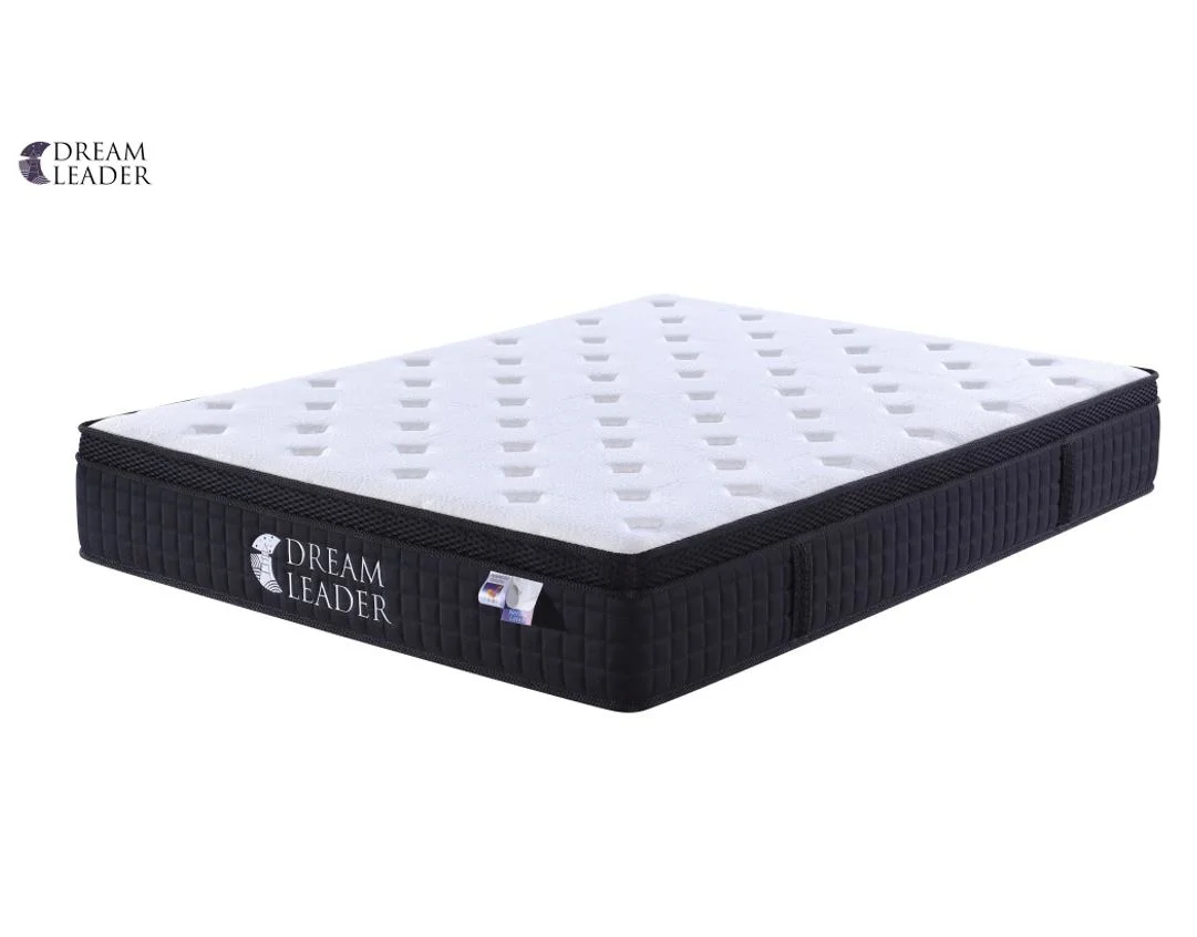 2021 Nouveau Style Vente en Gros en Ligne Matelas de Lit Médical Réglable à Ressorts Ensachés en Latex à Trois Zones Eurotop Dreamleader Lingmeng Matelas