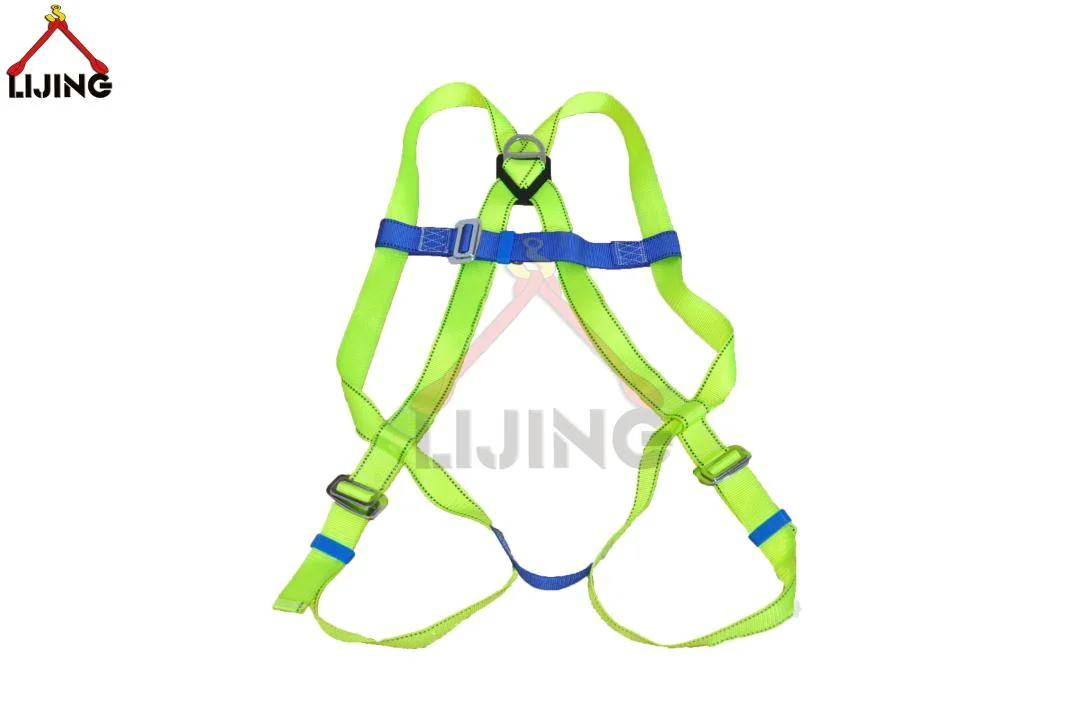 Fluorescent Green Safety Harnesses for Protection Portable Personal Protective Equipment