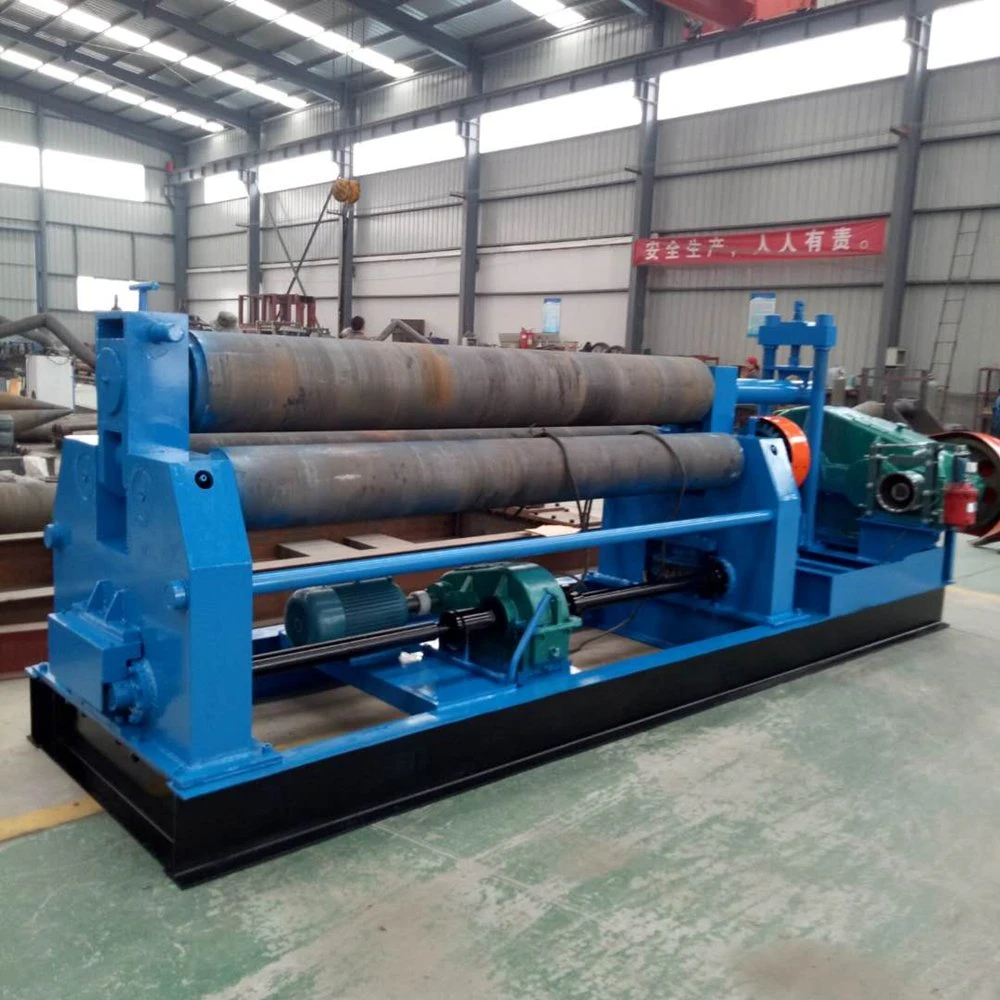 4rollers Heavy Pressure Vessels 420MPa Plate Roll Bending Machine